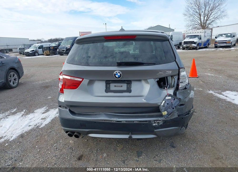 2012 BMW X3 XDRIVE28I VIN: 5UXWX5C54CL723121