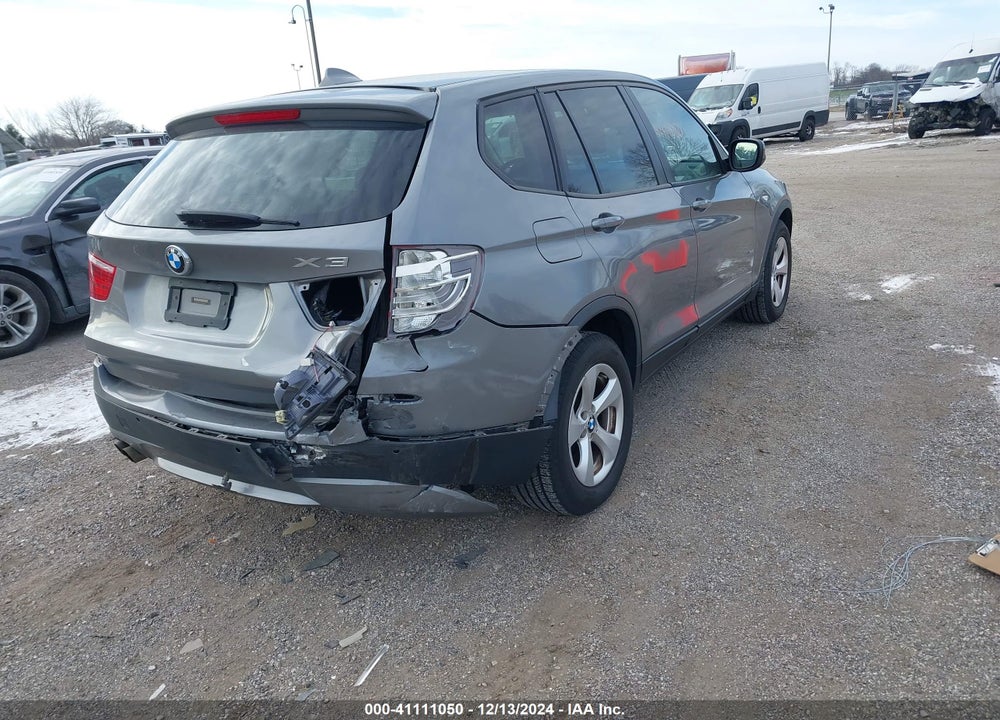 2012 BMW X3 XDRIVE28I VIN: 5UXWX5C54CL723121