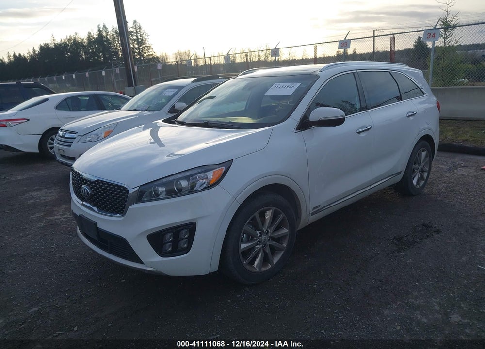2016 KIA SORENTO 3.3L SXL VIN: 5XYPKDA5XGG075285