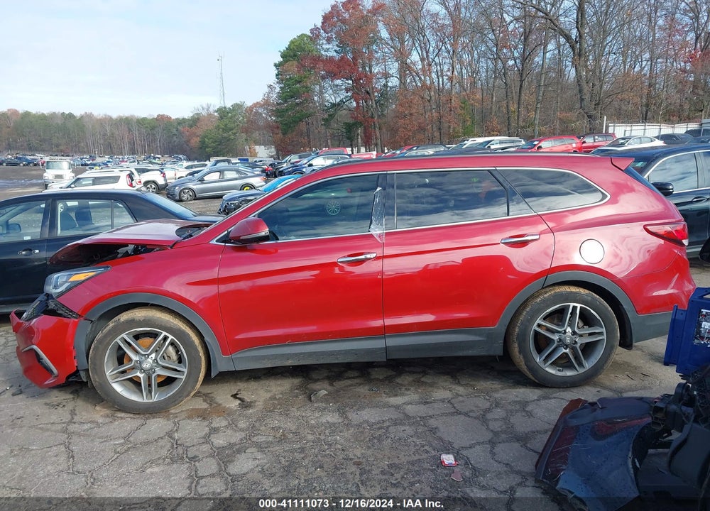 2018 HYUNDAI SANTA FE SE ULTIMATE VIN: KM8SR4HFXJU283110