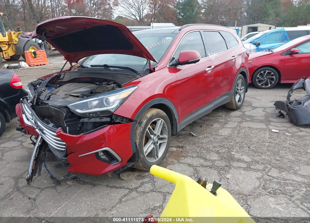 2018 HYUNDAI SANTA FE SE ULTIMATE VIN: KM8SR4HFXJU283110