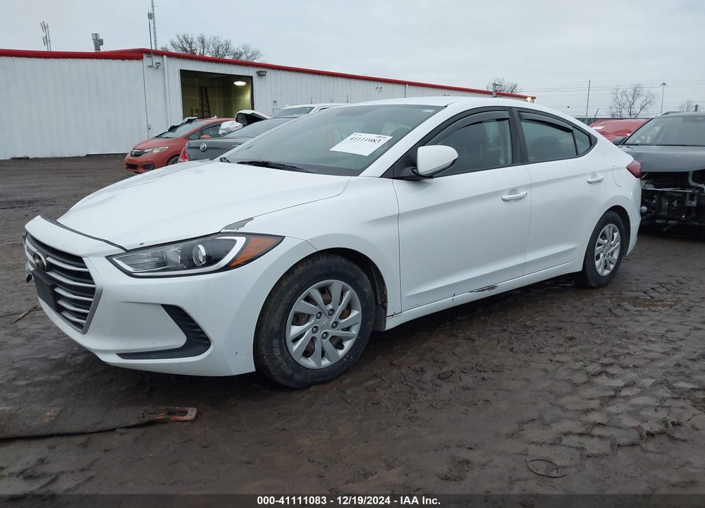 2018 HYUNDAI ELANTRA SE VIN: 5NPD74LF3JH345774