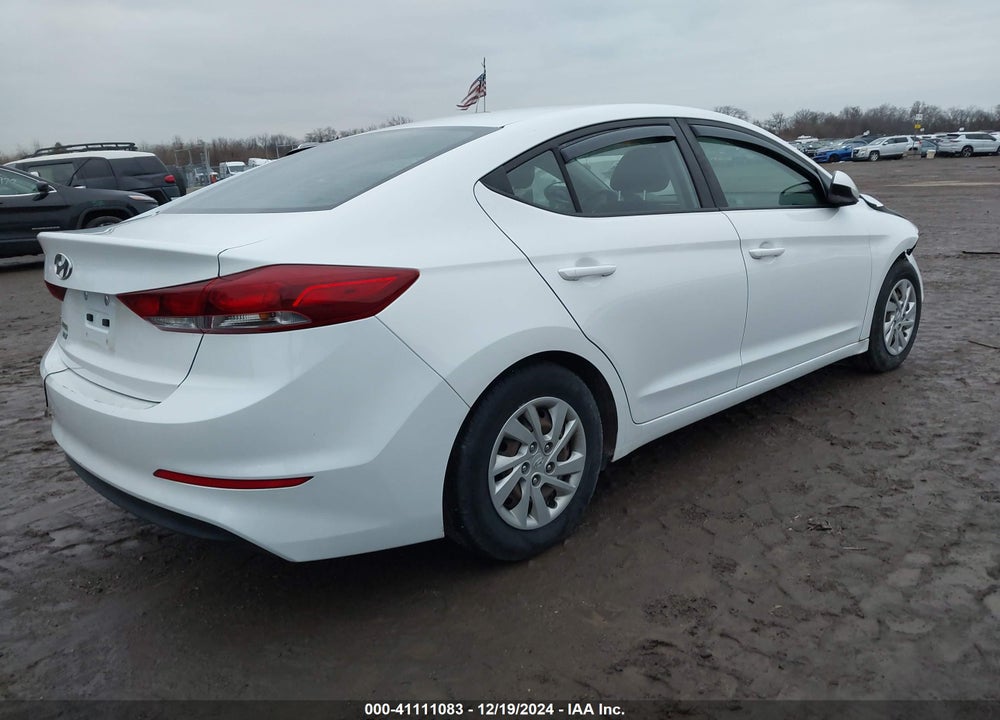 2018 HYUNDAI ELANTRA SE VIN: 5NPD74LF3JH345774