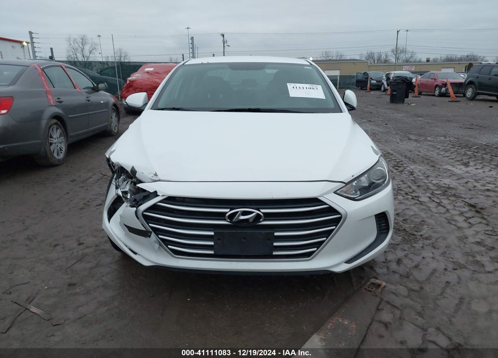 2018 HYUNDAI ELANTRA SE VIN: 5NPD74LF3JH345774