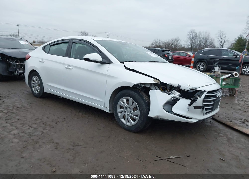2018 HYUNDAI ELANTRA SE VIN: 5NPD74LF3JH345774