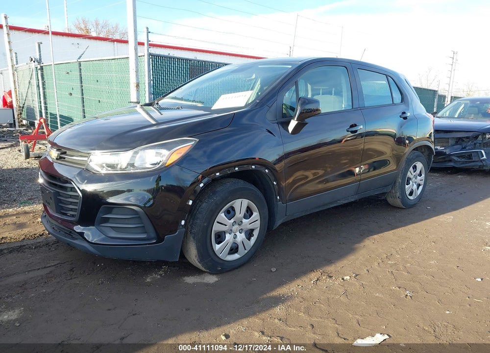 2018 CHEVROLET TRAX LS VIN: 3GNCJKSB4JL262507