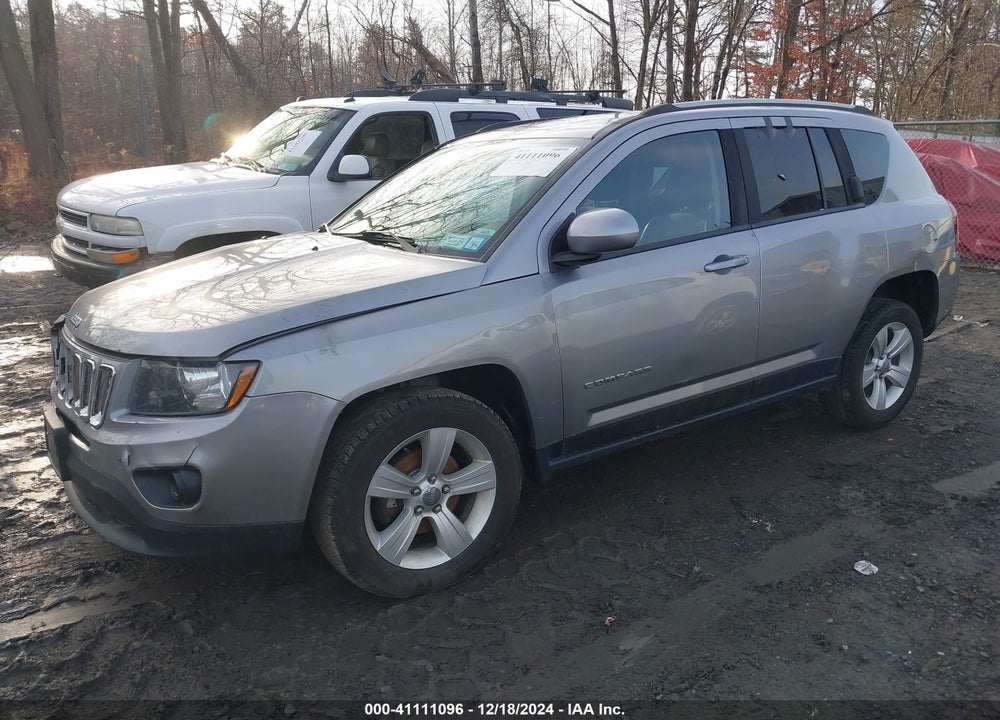 2016 JEEP COMPASS LATITUDE VIN: 1C4NJDEB8GD782720