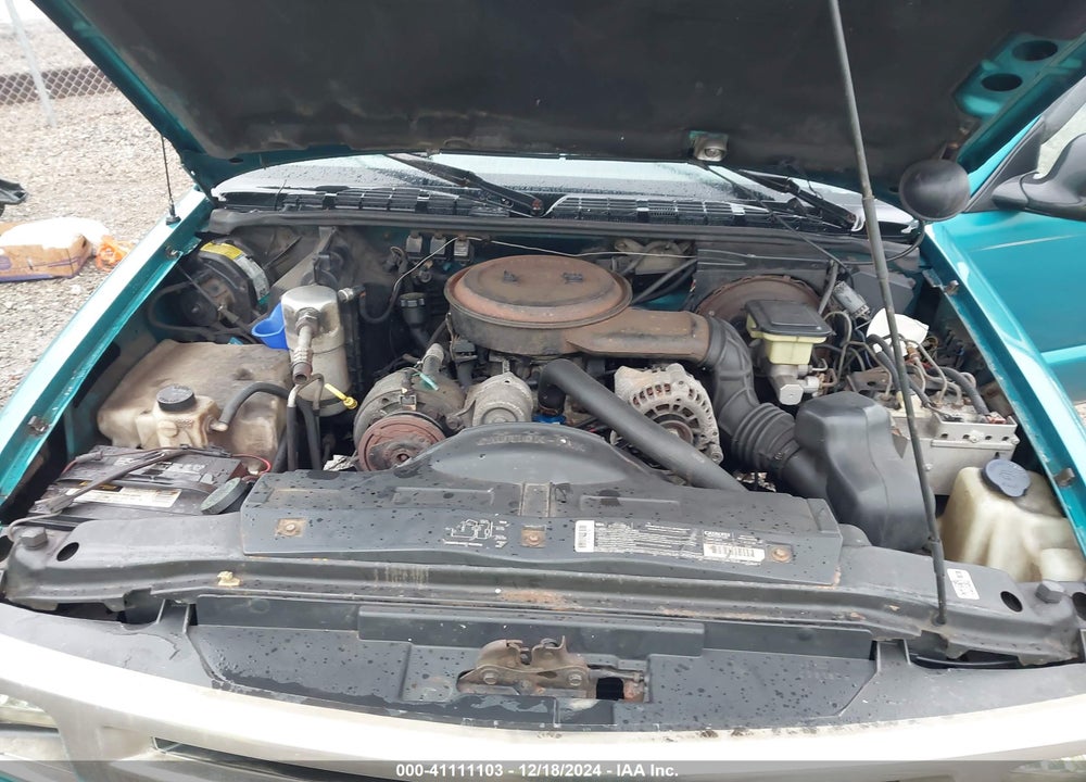 1995 CHEVROLET S TRUCK S10 VIN: 1GCCS19Z4SK192206