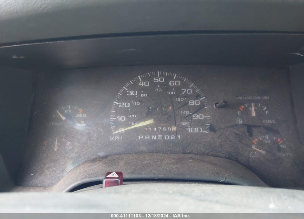 1995 CHEVROLET S TRUCK S10 VIN: 1GCCS19Z4SK192206