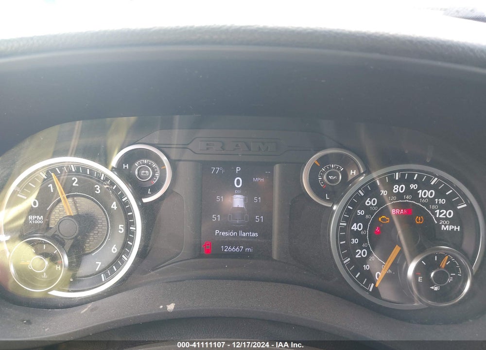 2021 RAM 2500 TRADESMAN 4X4 8' BOX VIN: 3C6UR5HJ7MG525048