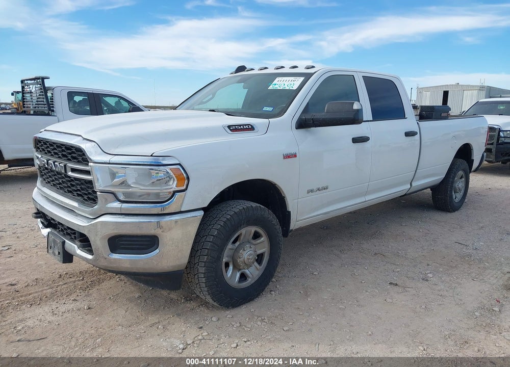 2021 RAM 2500 TRADESMAN 4X4 8' BOX VIN: 3C6UR5HJ7MG525048