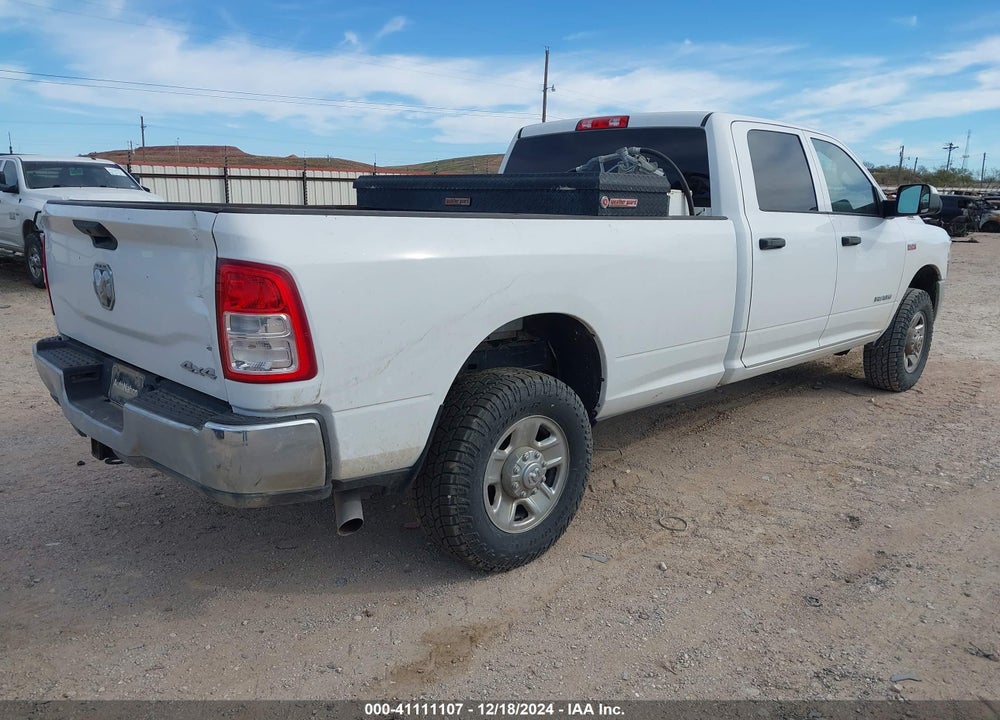 2021 RAM 2500 TRADESMAN 4X4 8' BOX VIN: 3C6UR5HJ7MG525048