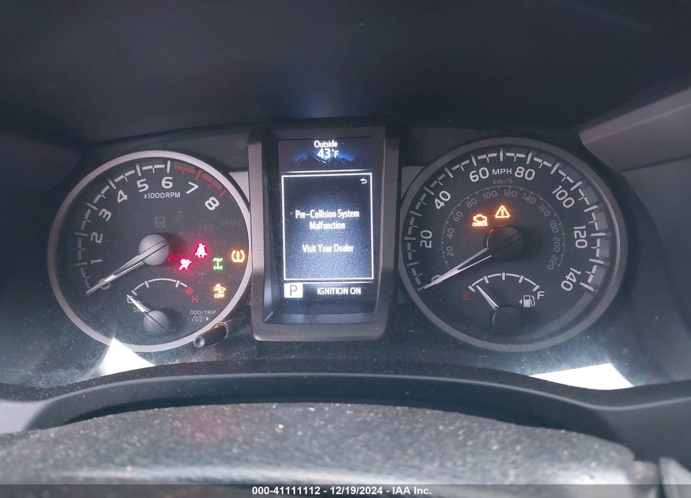 2020 TOYOTA TACOMA TRD OFF ROAD VIN: 3TMCZ5AN9LM307954