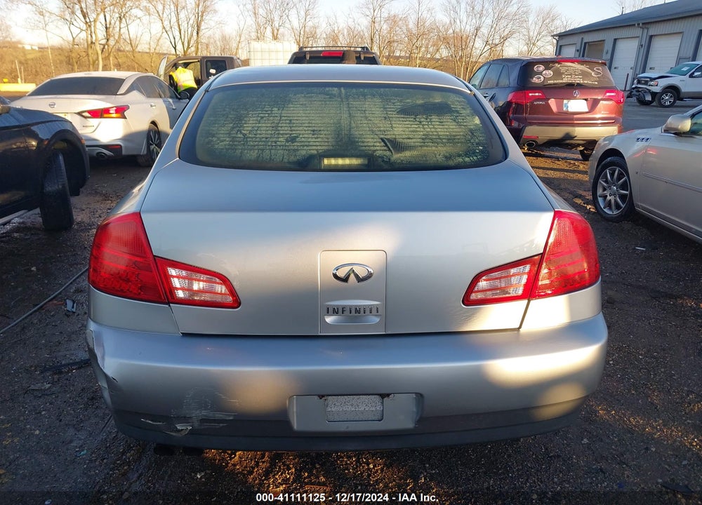 2003 INFINITI G35 LUXURY LEATHER VIN: JNKCV51E13M022591