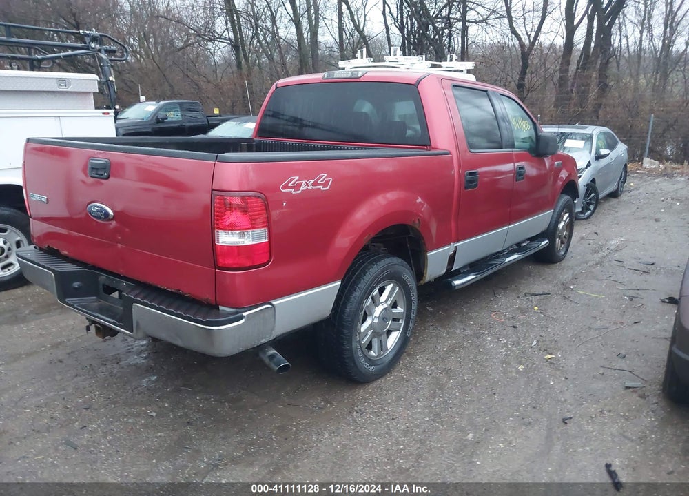 2007 FORD F150 VIN: 1FTRW14W17FB58221