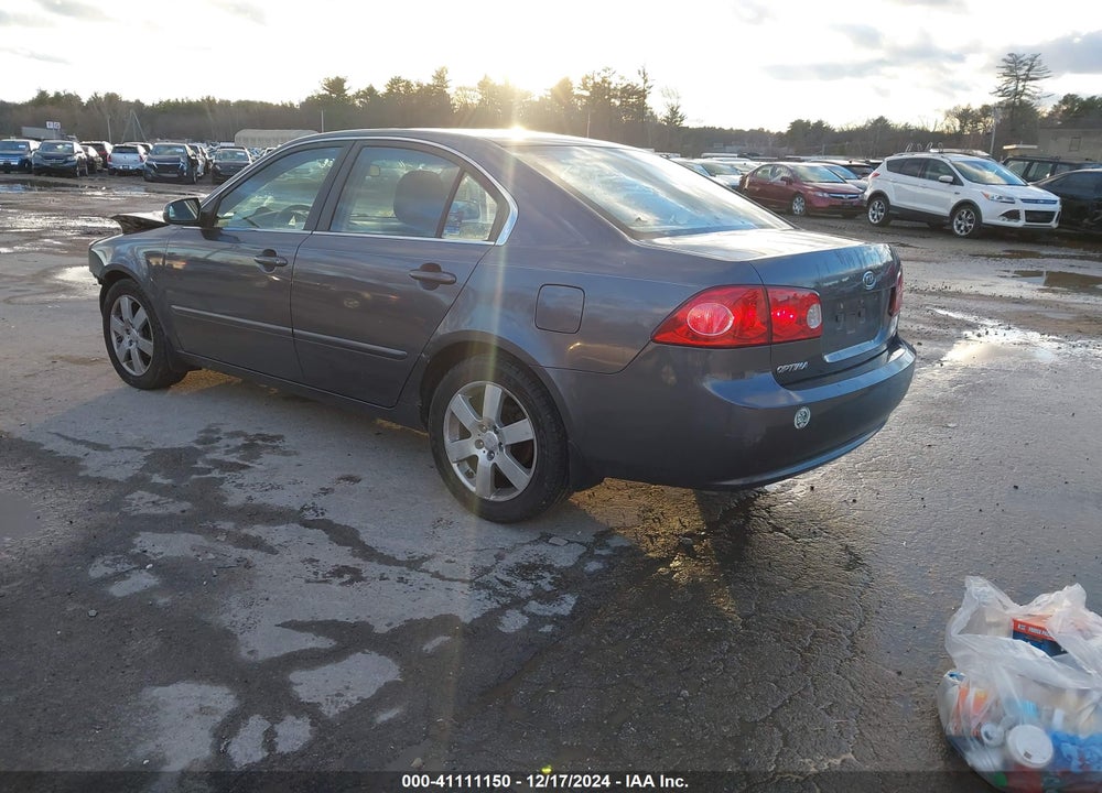 2007 KIA OPTIMA LX VIN: KNAGE123X75108326