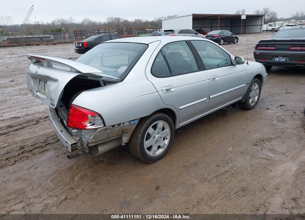 2006 NISSAN SENTRA 1.8S VIN: 3N1CB51D06L603941