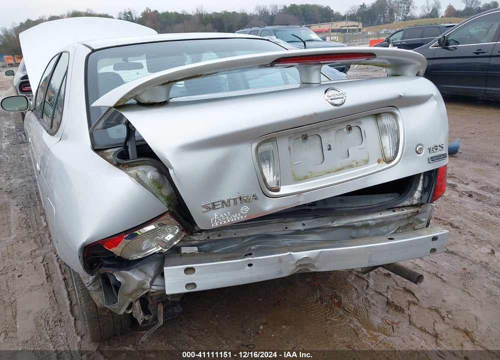 2006 NISSAN SENTRA 1.8S VIN: 3N1CB51D06L603941