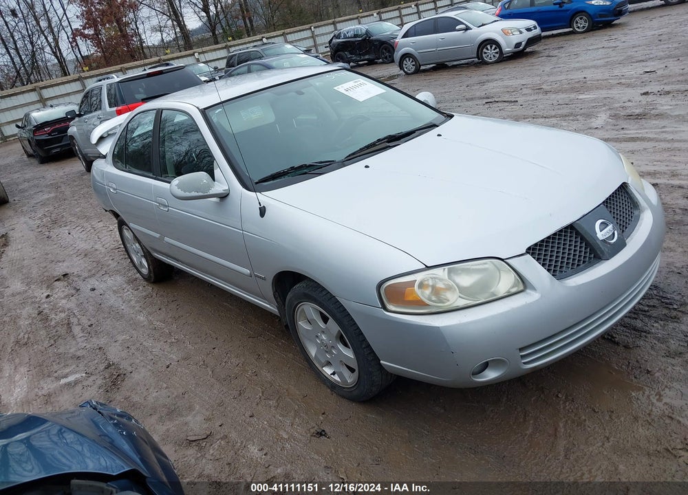 2006 NISSAN SENTRA 1.8S VIN: 3N1CB51D06L603941