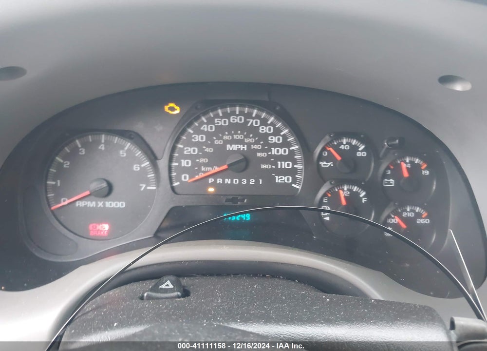 2008 CHEVROLET TRAILBLAZER FLEET VIN: 1GNDT13S382106168