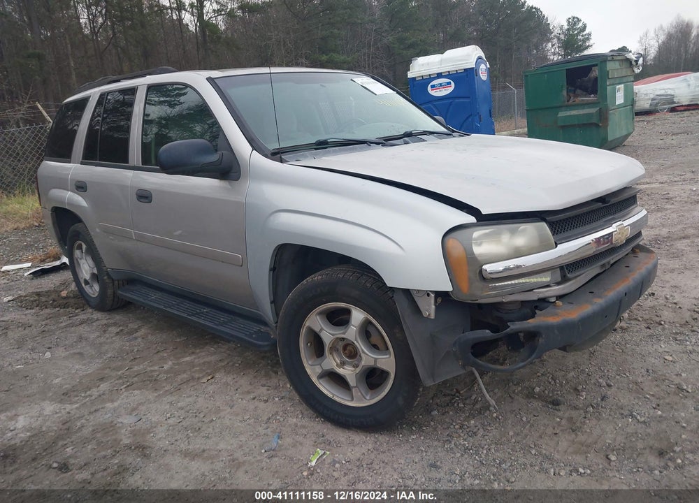 2008 CHEVROLET TRAILBLAZER FLEET VIN: 1GNDT13S382106168