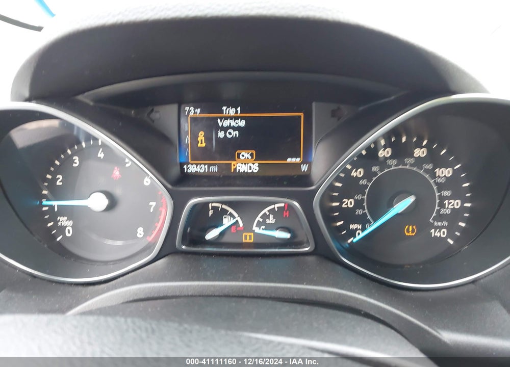 2019 FORD ESCAPE S VIN: 1FMCU0F76KUA34716