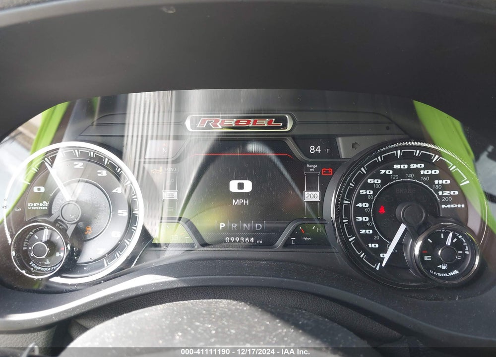 2020 RAM 1500 REBEL 4X4 5'7 BOX VIN: 1C6SRFLT1LN379743
