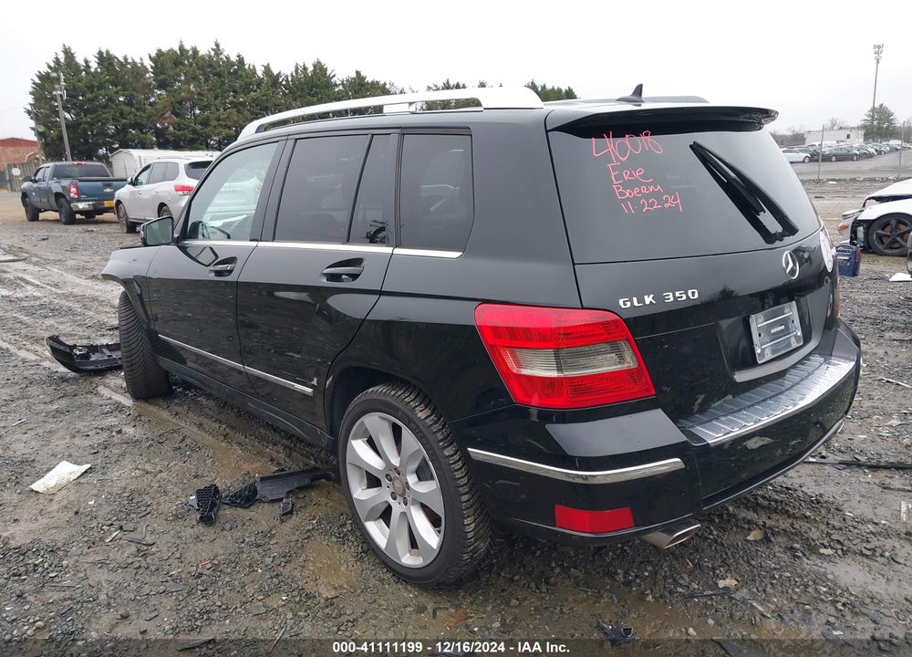 2011 MERCEDES-BENZ GLK 350 4MATIC VIN: WDCGG8HB3BF665001