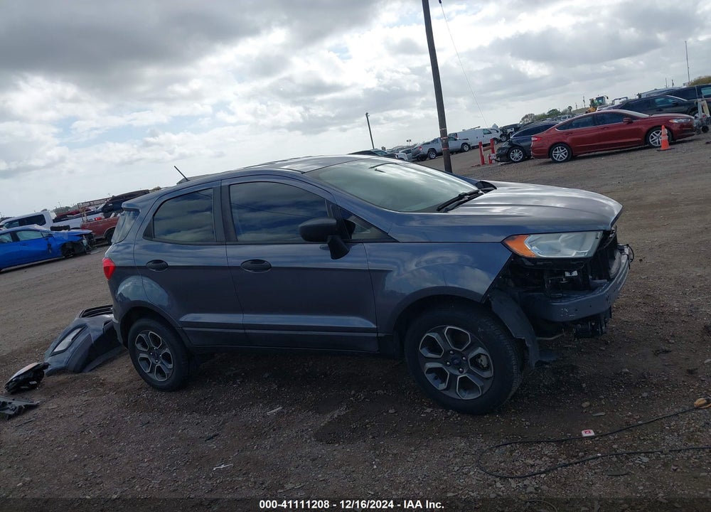 2018 FORD ECOSPORT S VIN: MAJ3P1RE0JC244587