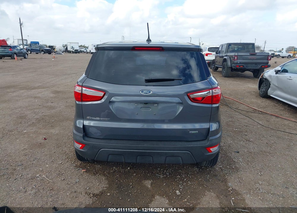 2018 FORD ECOSPORT S VIN: MAJ3P1RE0JC244587