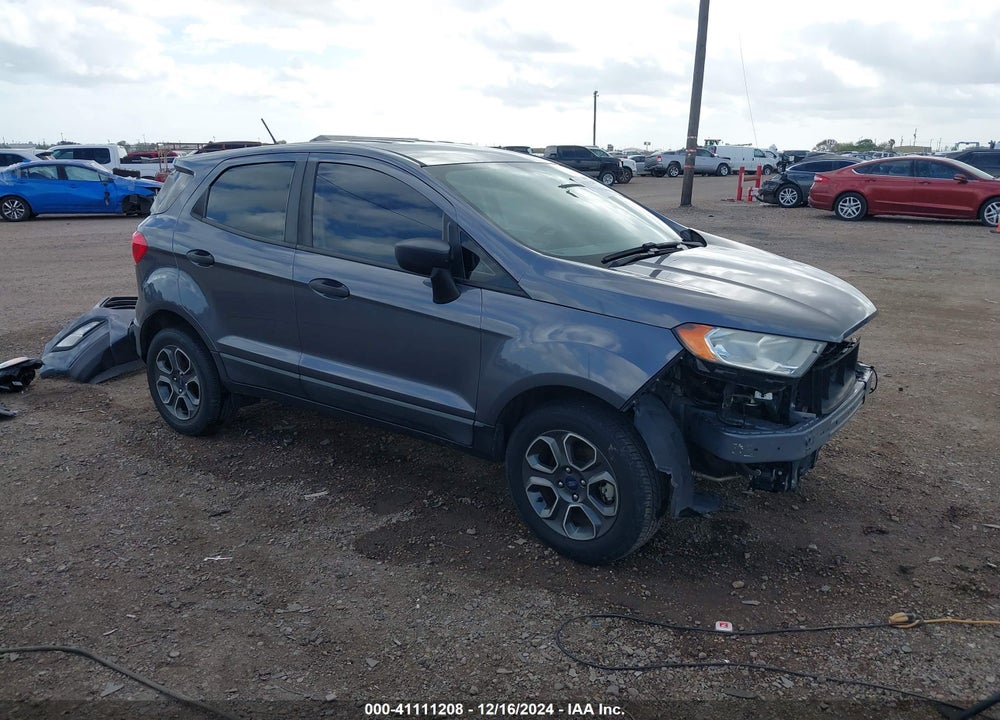 2018 FORD ECOSPORT S VIN: MAJ3P1RE0JC244587
