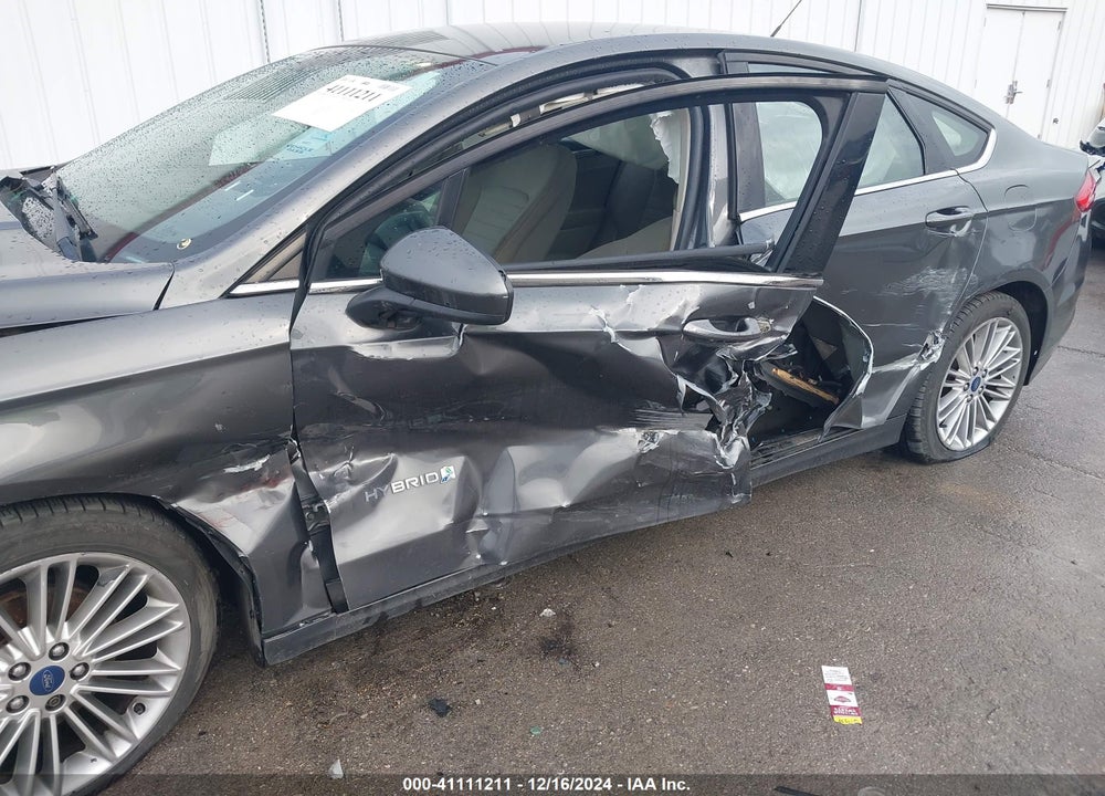 2018 FORD FUSION HYBRID SE VIN: 3FA6P0LU4JR209043