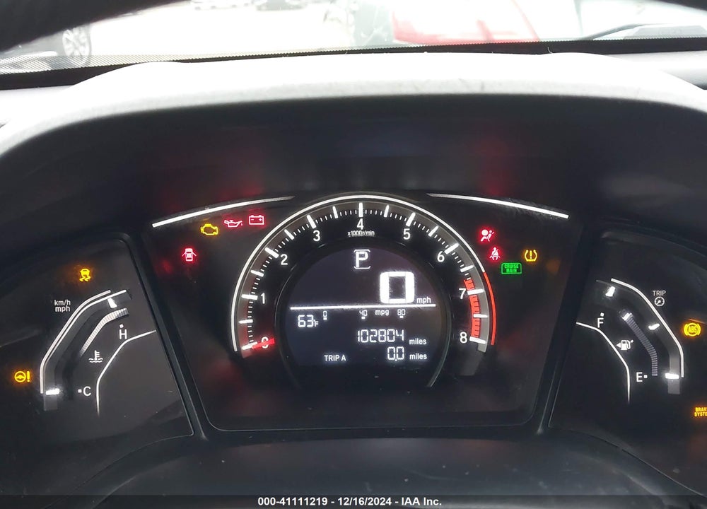 2016 HONDA CIVIC LX VIN: 19XFC2F54GE058002