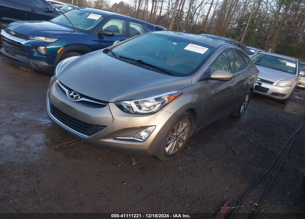2015 HYUNDAI ELANTRA SE VIN: 5NPDH4AE7FH614258