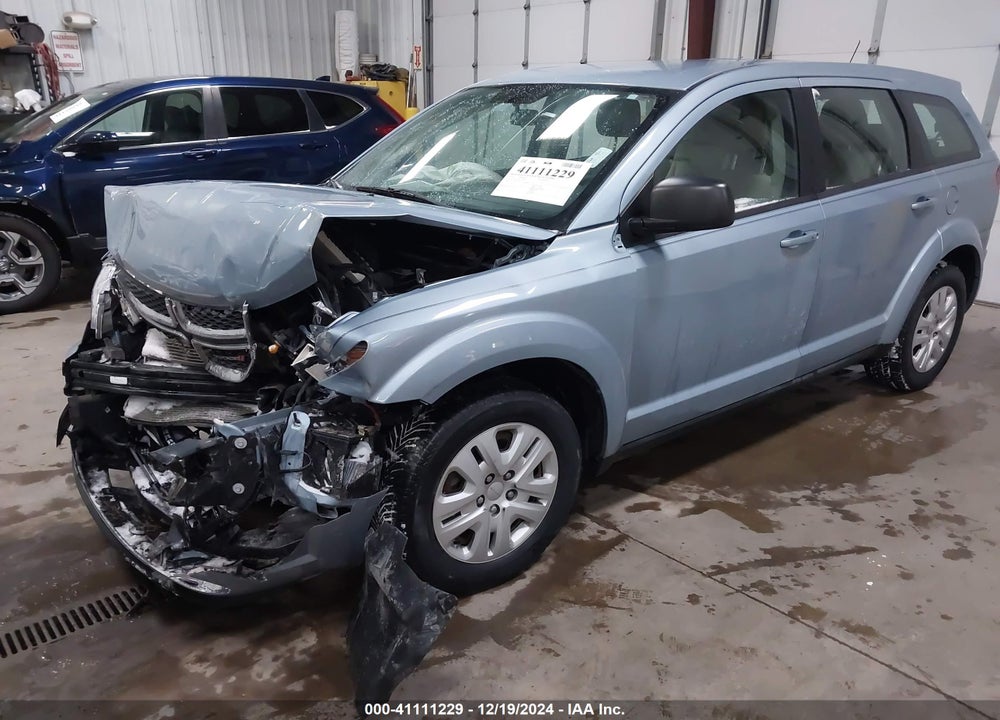 2013 DODGE JOURNEY AMERICAN VALUE PKG VIN: 3C4PDCAB3DT728277