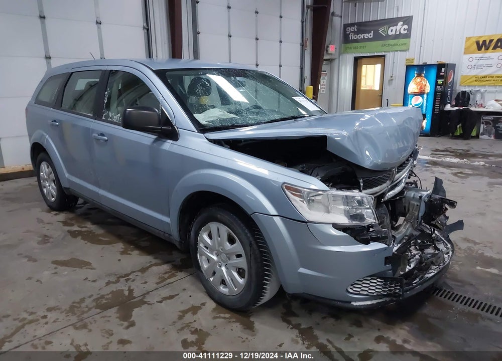 2013 DODGE JOURNEY AMERICAN VALUE PKG VIN: 3C4PDCAB3DT728277