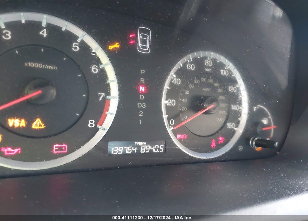 2008 HONDA ACCORD VIN: 1HGCP267X8A089429