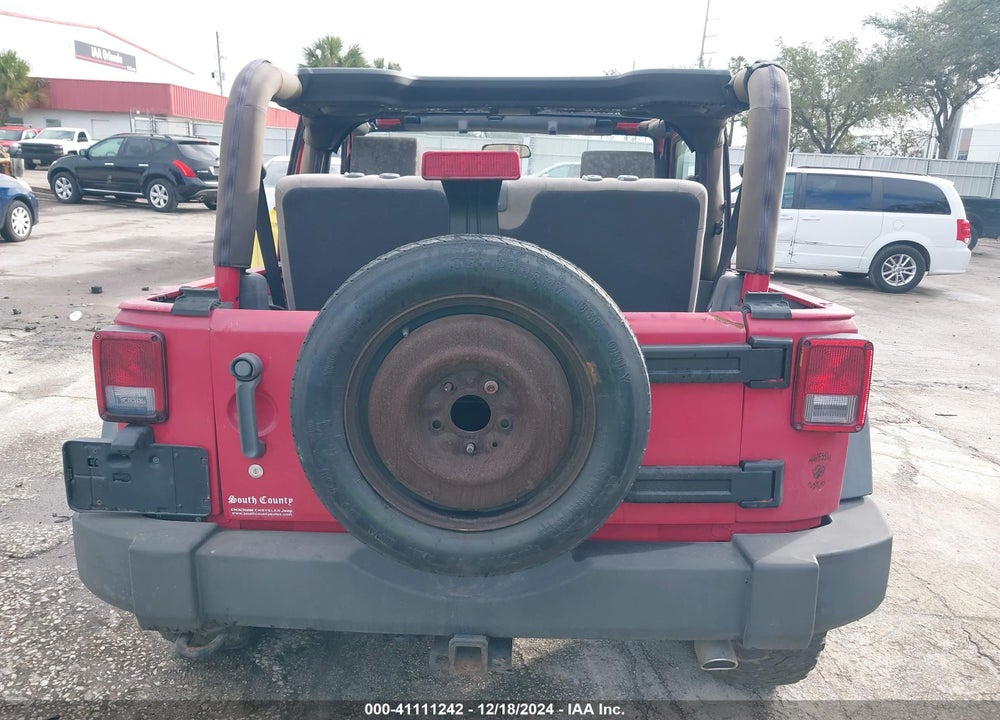 2010 JEEP WRANGLER RUBICON VIN: 1J4BA6D15AL109592