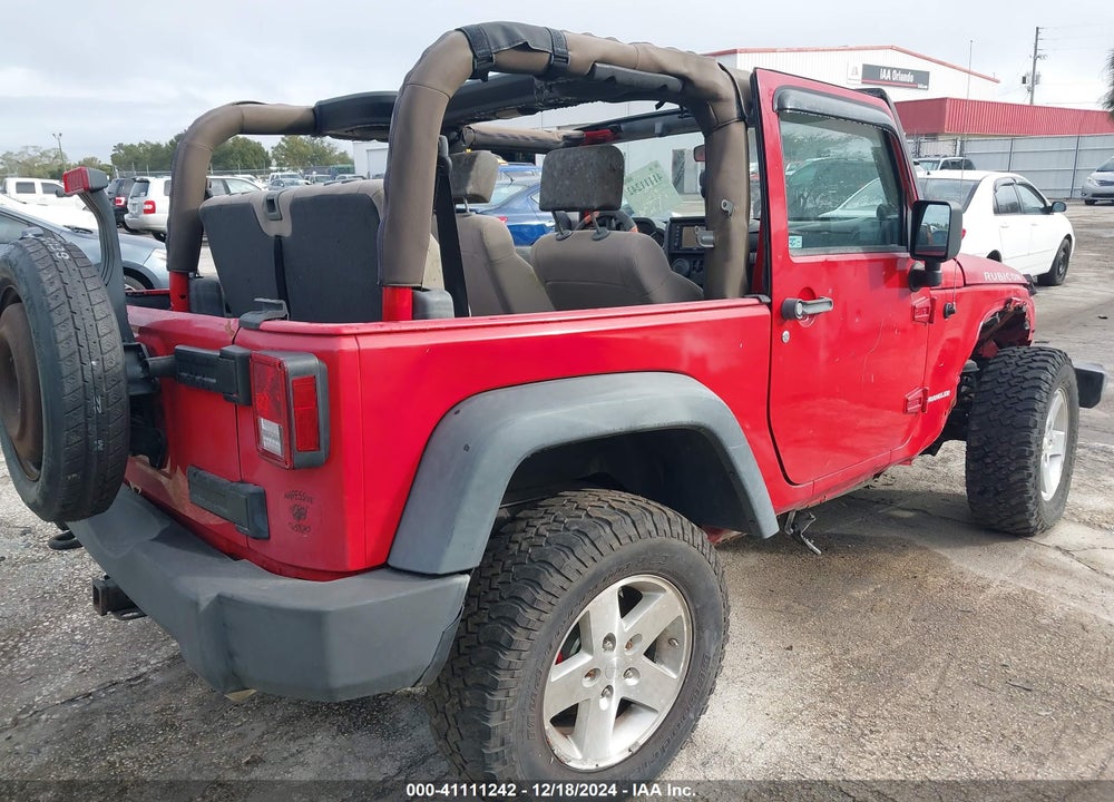 2010 JEEP WRANGLER RUBICON VIN: 1J4BA6D15AL109592