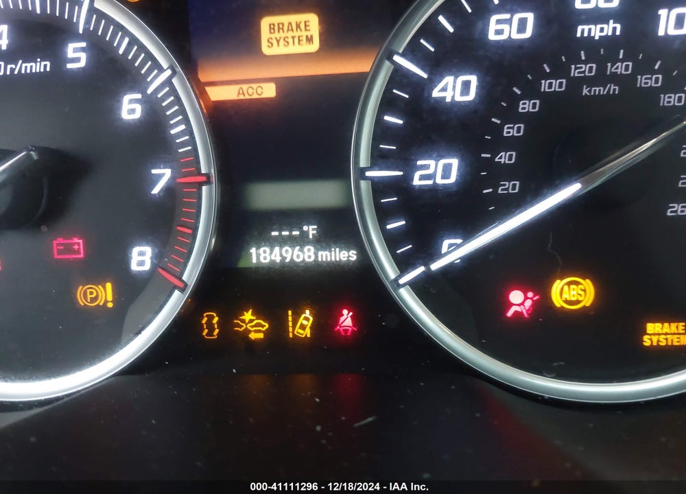 2015 ACURA TLX V6 ADVANCE VIN: 19UUB2F75FA008109