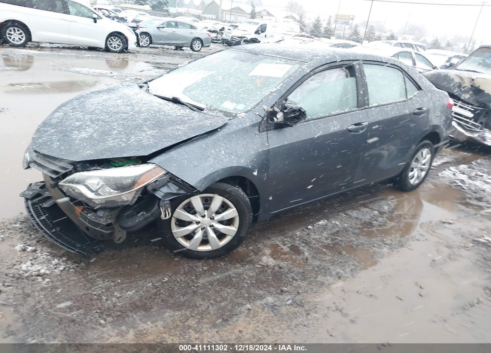 2015 TOYOTA COROLLA LE VIN: 5YFBURHE9FP258260