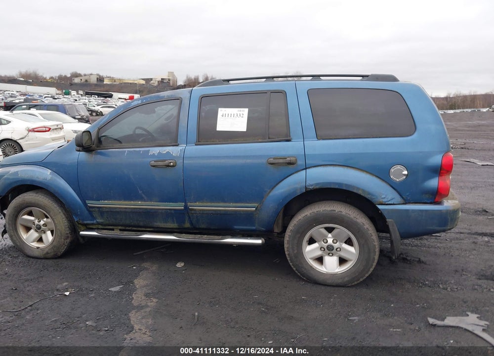 2005 DODGE DURANGO LIMITED VIN: 1D8HB58D05F507617
