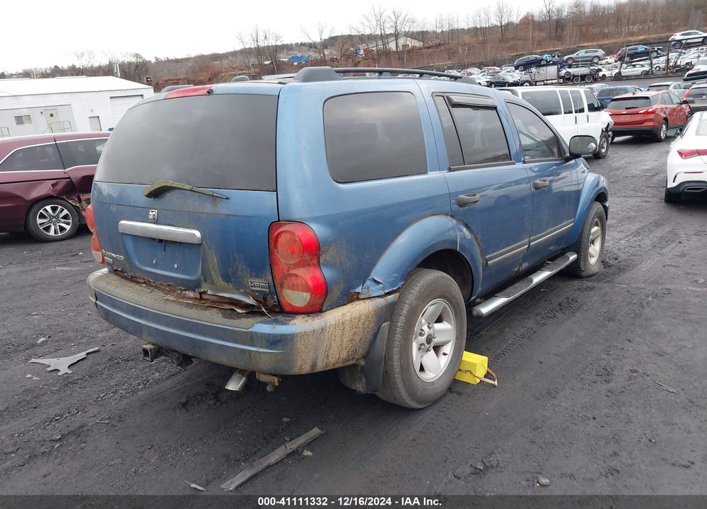 2005 DODGE DURANGO LIMITED VIN: 1D8HB58D05F507617