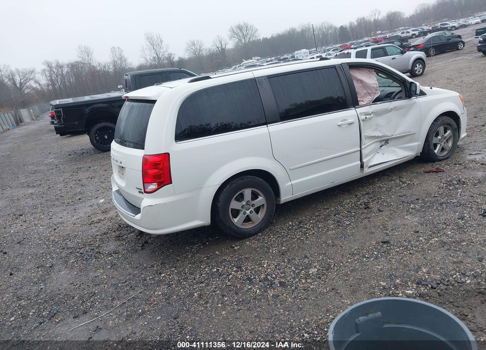2011 DODGE GRAND CARAVAN CREW VIN: 2D4RN5DG8BR707288