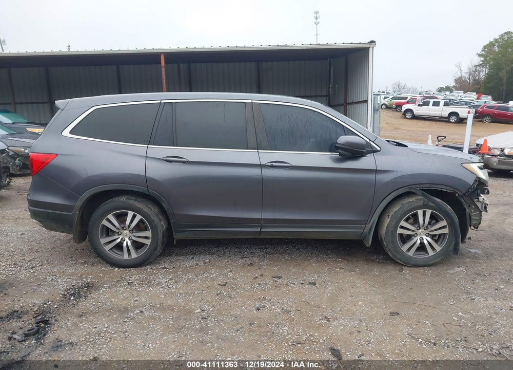 2017 HONDA PILOT EX-L VIN: 5FNYF5H57HB027322