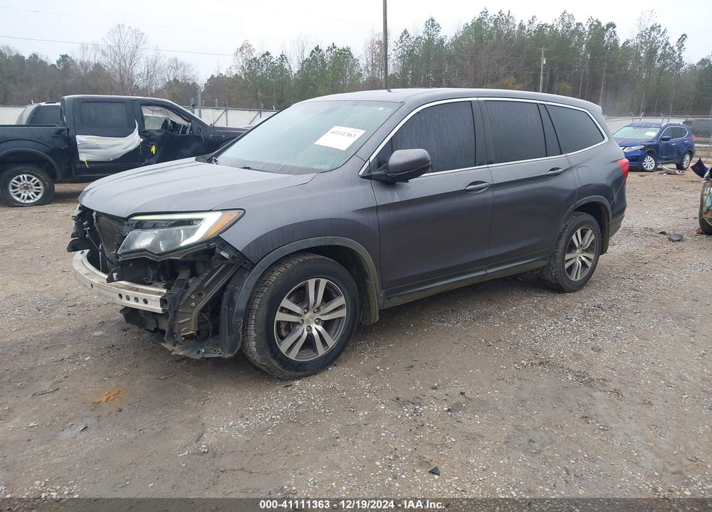 2017 HONDA PILOT EX-L VIN: 5FNYF5H57HB027322