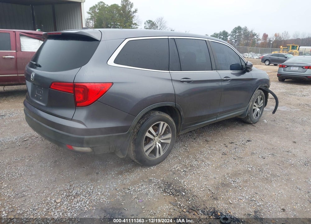 2017 HONDA PILOT EX-L VIN: 5FNYF5H57HB027322