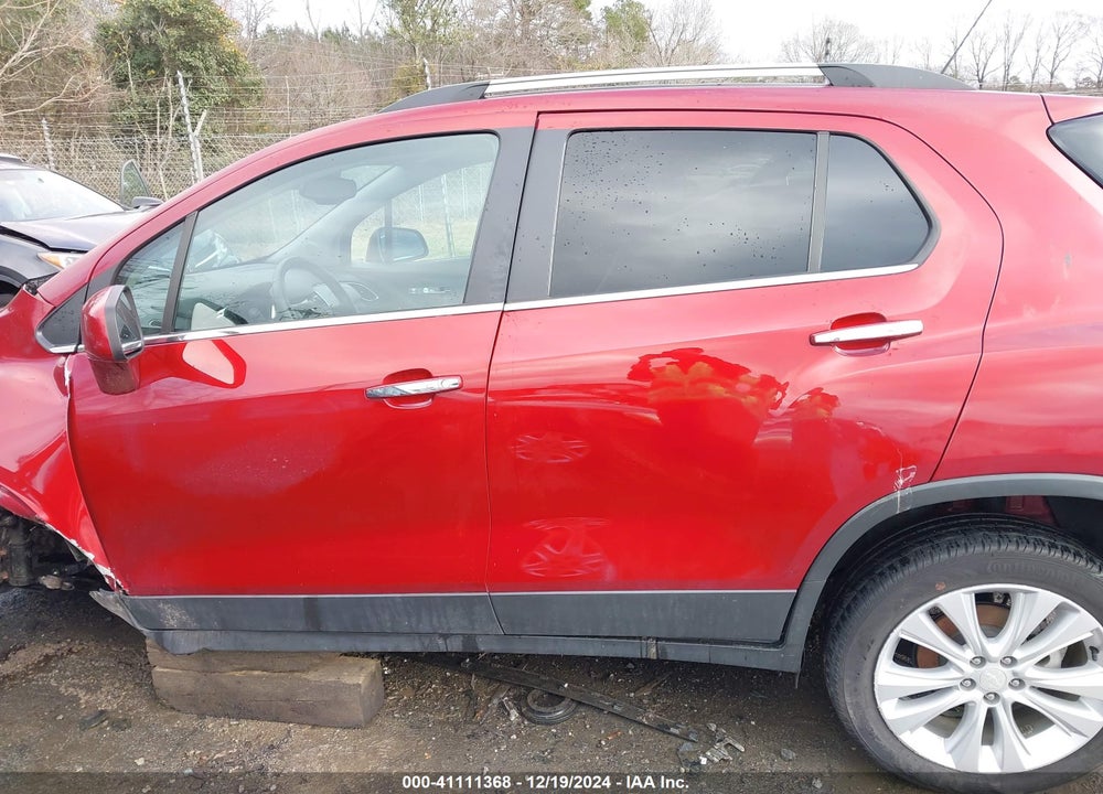 2018 CHEVROLET TRAX PREMIER VIN: 3GNCJRSBXJL216205