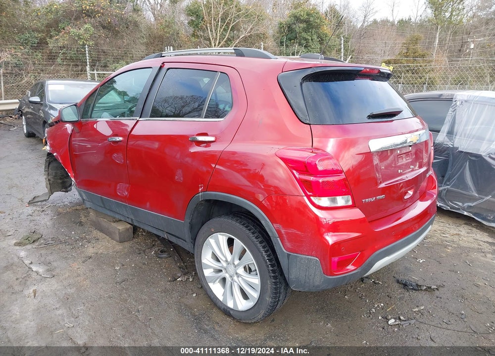 2018 CHEVROLET TRAX PREMIER VIN: 3GNCJRSBXJL216205