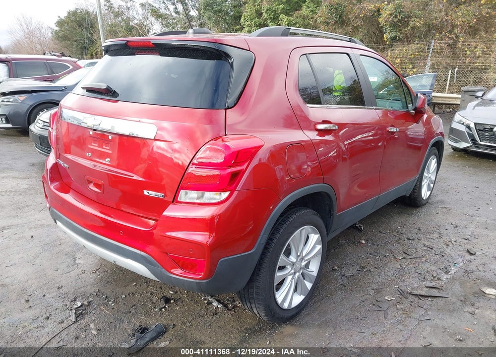2018 CHEVROLET TRAX PREMIER VIN: 3GNCJRSBXJL216205